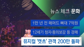 [뉴스체크｜문화] 뮤지컬 '캣츠' 관객 200만 돌파