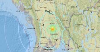 미얀마 중부서 규모 6.0 지진…“인명피해 보고 없어“
