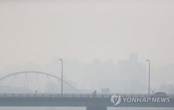 오후 중부·경북 초미세먼지 '주의'…내일 전국 확대될 듯