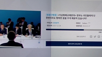 [1분뉴스] “가상통화 규제 반대“ 청와대 청원 20만 넘어