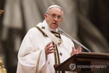 청와대 “교황의 평창올림픽 축복에 감사…평화 일구겠다“