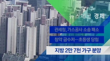 [뉴스체크｜경제] 지방 2만 7천 가구 분양