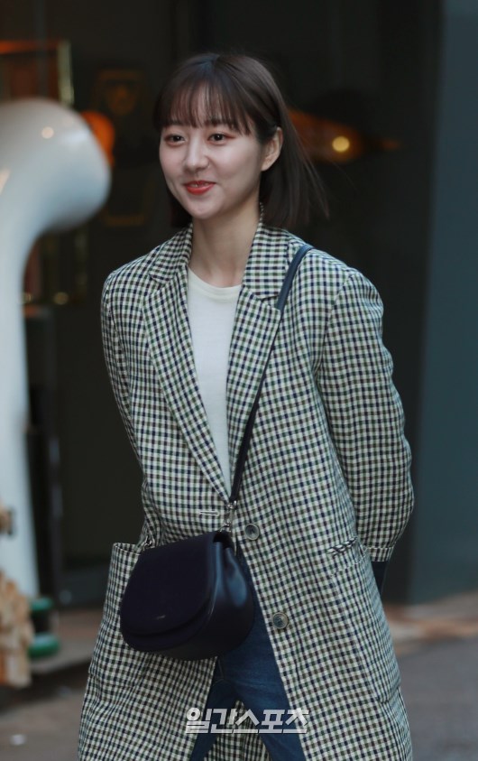 [포토]박주희, 황금빛 미소 JTBC 뉴스