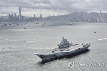 시진핑 “분열 불용“ 경고후 중국 랴오닝 항모 대만해협 전격 진입