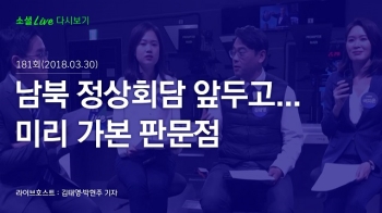 [180330 소셜라이브] 남북 정상회담 앞두고…미리 가본 판문점