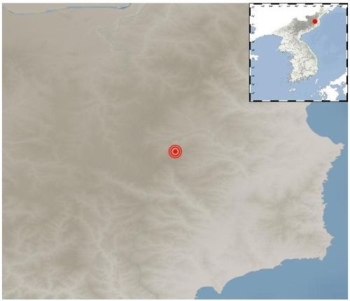 북 길주 인근서 규모 2.3 지진…“작년 6차 핵실험 유발지진“