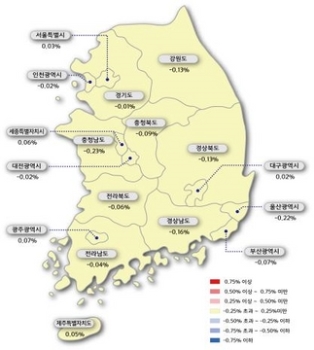 강남4구 집값 8개월 만에 첫 '동반 하락'…전셋값도 급락