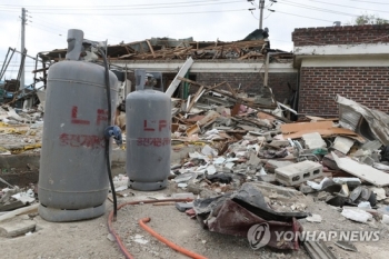 양주 폭발사고 현장서 잘린 가스관 발견…고의사고에 무게