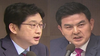 [여당] '문 vs 홍 대리전'?…김경수-김태호, 첫 토론대결