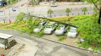 차 덮치고 전철 끊기고…곳곳 폭우·낙뢰 피해 속출