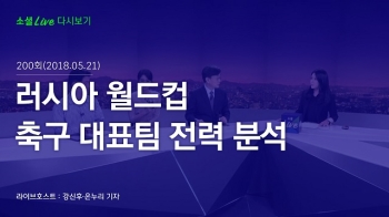 [180521 소셜라이브] 역대 최약체? 러시아 월드컵 축구 대표팀 전력 분석