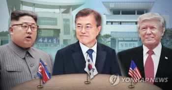 청와대 “남북미 정상회담, 북미정상회담 성과에 연동“