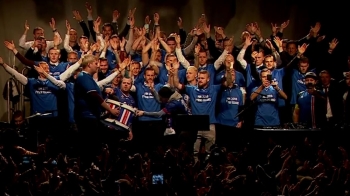 '얼음 장벽'에 메시도 막혔다…아이슬란드 '월드컵 동화'