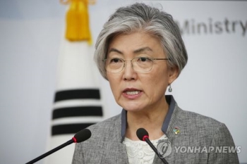 강경화 “폼페이오, 북한과 조기대좌 계획“…“종전선언 유연대처“