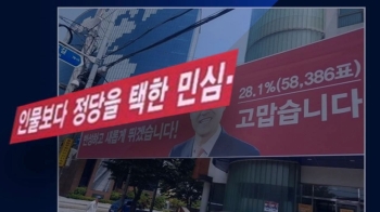 [비하인드 뉴스] “고맙습니다“ 그리고…낙선 현수막 '뒤끝'?