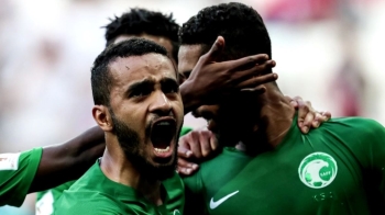 사우디, 이집트에 2-1 역전…24년 만에 월드컵 본선 첫 승
