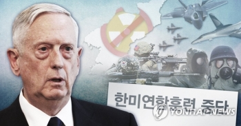 매티스 미 국방, 오늘 방중…비핵화 대북 압박 요구할듯