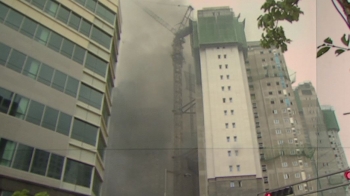 [이 시각 뉴스룸] 세종시 아파트 건설현장 화재…불길·연기 치솟아