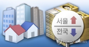 전국 주택가격 두 달 연속 하락…서울은 오름폭 커져