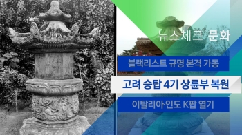 [뉴스체크｜문화] 고려 승탑 4기 상륜부 복원