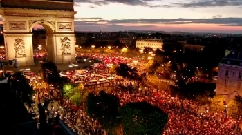 파리서 '월드컵 결승' 대규모 야외 응원전…에펠탑도 폐쇄