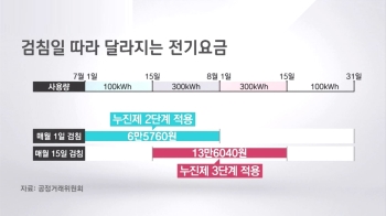 복불복 전기료에 '검침일 선택' 뒷북 권고…소급 안 돼