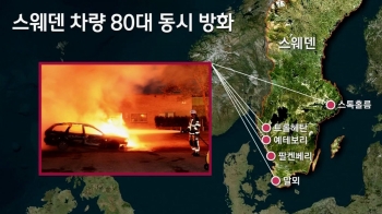 총선 앞둔 스웨덴서 하루 80대 차량 화재…“조직된 방화“