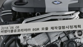 BMW '결함 시정 보완보고서'…냉각기 결함 원인은 빠져