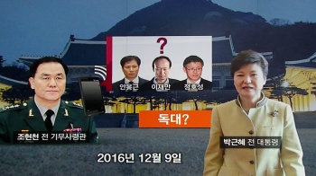 [여당] 기무사령관, 박근혜 탄핵안 통과 당일 청와대 방문