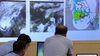 태풍 '솔릭' 현재 목포 해상에…상륙 시각·지점에 '촉각'