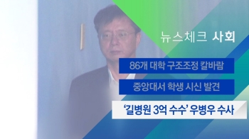 [뉴스체크｜사회] '길병원 3억 수수' 우병우 수사