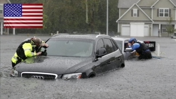 미 플로렌스 세력약화에도 '치명적' 홍수 비상…“최소 16명 사망“