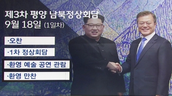 [청와대] 남북 정상, 최소 두 차례 회담…귀환 일정은 '유동적'