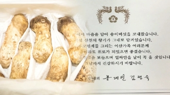 김 위원장, 송이버섯 2t 선물…“미상봉 이산가족에 선물“