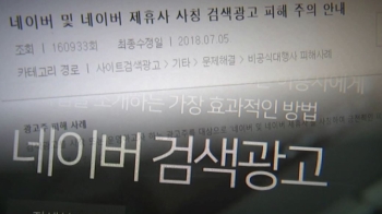 '검색 광고 대행' 돈만 가로채고 사라진 업체…사기 극성