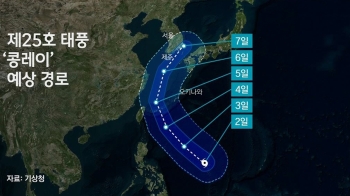 [뉴스쏙쏙] '콩레이' 북상 중…올해 마지막 태풍 되나?