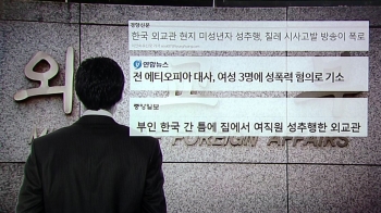 [Talk쏘는 정치] 부인이 한국 간 사이…외교관 또 '성추행'