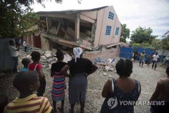 아이티 지진으로 “14명 사망“…규모 5.2 여진에 추가피해 우려