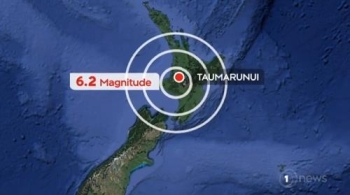 뉴질랜드 중부 지역서 규모 6.2 강진…피해는 없어