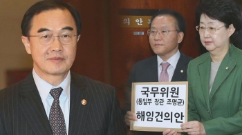한국당, “국회 동의 없이 대북사업“ 조명균 해임건의안