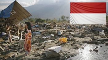 인도네시아 강진 한 달…우기 겹쳐 '전염병 공포'까지