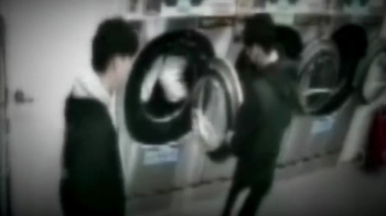 셀프빨래방 '위험한 장난'…세탁기 갇힌 10대 학생 구조