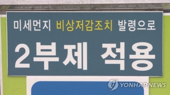 내일 수도권 미세먼지 비상저감조치…차량 2부제·화력발전 제한