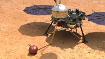 '인사이트' 첫 화성 땅속 탐사…'마션의 꿈'에 한 걸음