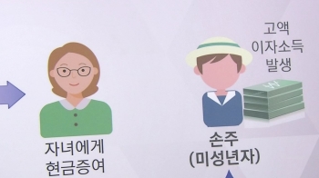 '30억' 초등학생 건물주…'금수저 꼼수증여' 세무조사