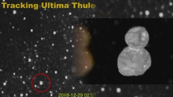 태양계 외곽에 '눈사람 꼴' 소행성…미지의 '올라프'?