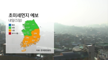 [날씨] 전국 대부분 한낮 영상권…남부 '미세먼지 나쁨'
