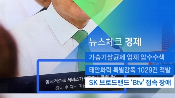 [뉴스체크｜경제] SK 브로드밴드 'Btv' 접속 장애
