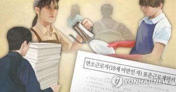 아르바이트 청소년 35% “최저임금도 못 받아“