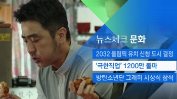 [뉴스체크｜문화] 영화 '극한직업' 1200만 관객 돌파